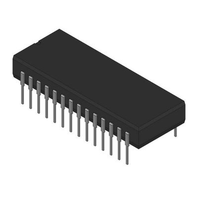 อินเตอร์เฟซขนาน CY27C256A-120PC IC ความจําผ่านการติดตั้งรู